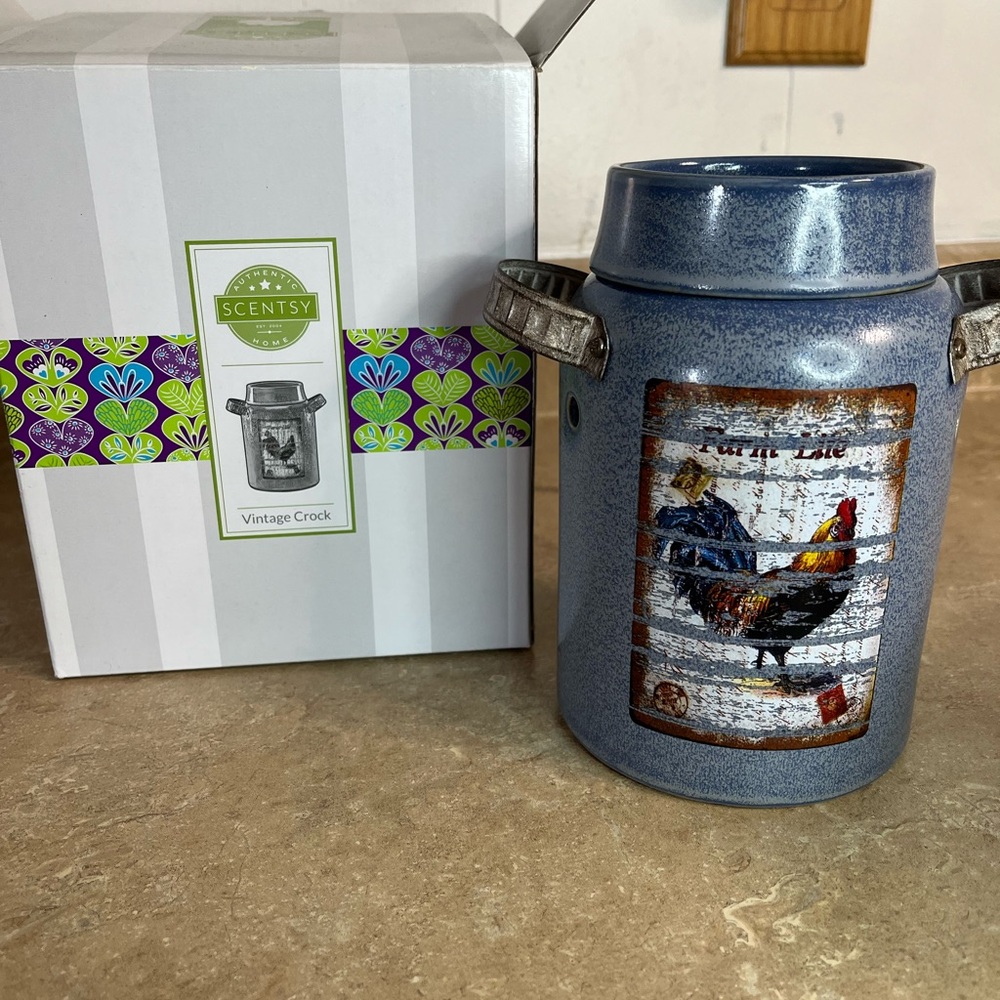 Scentsy Vintage Crock Warmer